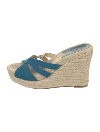 Pre-owned Stubbs & Wootton Espadrilles In Blue