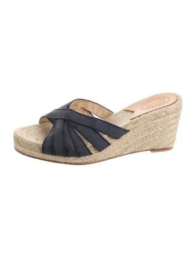 Pre-owned Stubbs & Wootton Jute Espadrilles In Multi