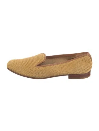 Pre-owned Stubbs & Wootton Loafers In Neutrals