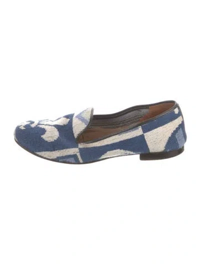 Pre-owned Stubbs & Wootton Patterned Loafers In Blue