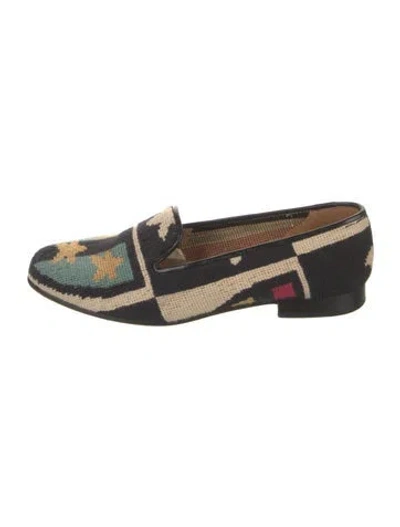Pre-owned Stubbs & Wootton Printed Loafers In Multi