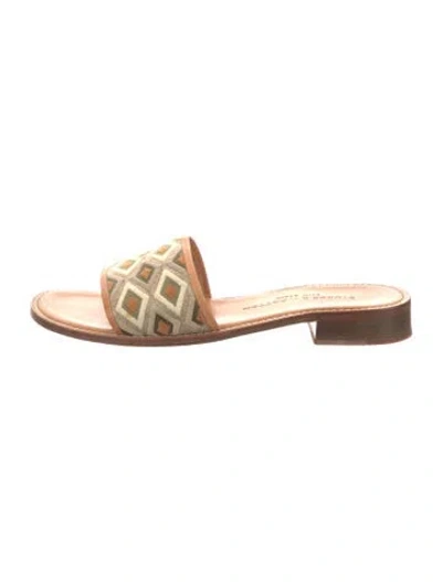Pre-owned Stubbs & Wootton Printed Slides In Multi
