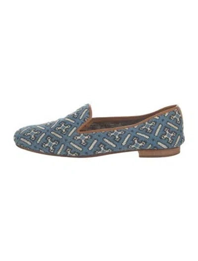 Pre-owned Stubbs & Wootton Printed Slippers In Multi