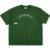 Students Bases Covered Oversize Logo Graphic Mesh T-shirt