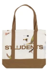 Students Bird Studies Tote Bag In Brown