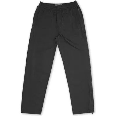 Students Brunson Baggy Side Zip Nylon Trousers In Black