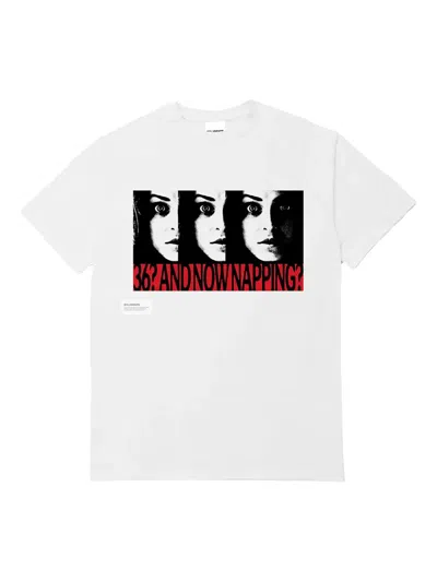 Students Golf 36 & Nap T-shirt In White