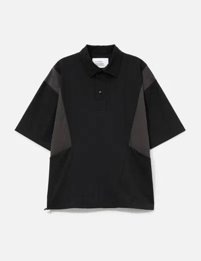 Students Golf Alec Short Sleeve Popover In Black