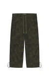 Students Golf Big Sky Parachute Nylon Pants In Brown