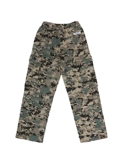 Students Golf Camo Cargo Pants In Green