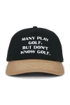Students Golf Clueless Strap Back Hat In Black
