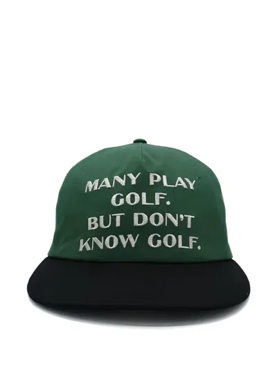 Students Golf Clueless Strap Back Hat Cap In Green