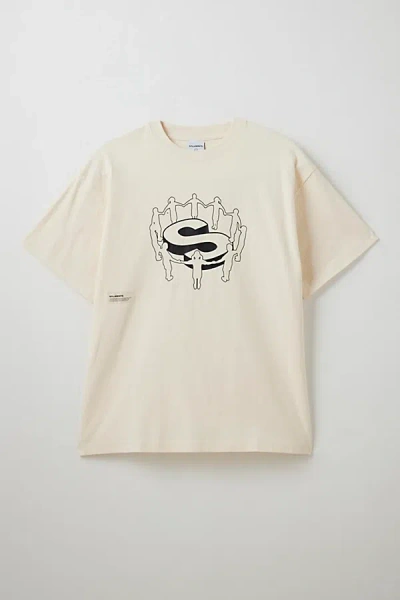 Students Golf Cult Graphic Tee In Nude, Men's At Urban Outfitters