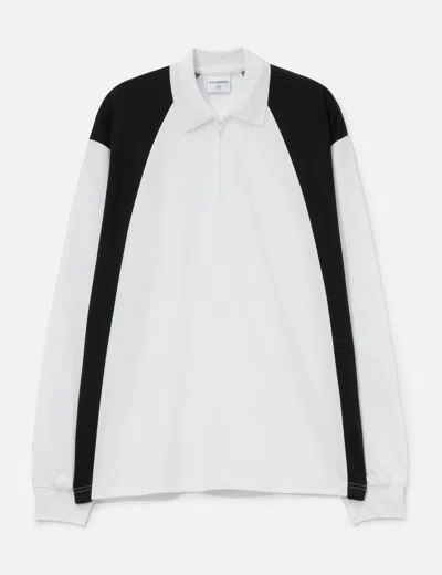 Students Golf Emmett Long Sleeve Polo In Multi