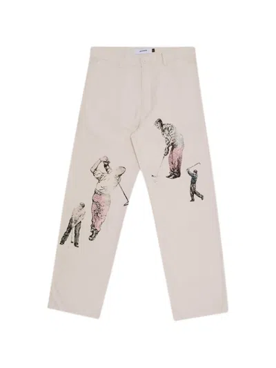 Students Golf Francis Work Trousers In Neutral
