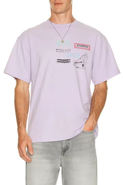 Students Golf Golf Theory Short Sleeve T-shirt In Purple