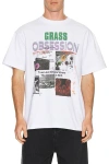 Students Golf Grass Obsession Tee In White