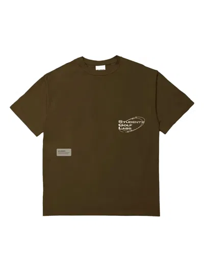 Students Golf Kurzärmeliges Labs T-shirt In Brown