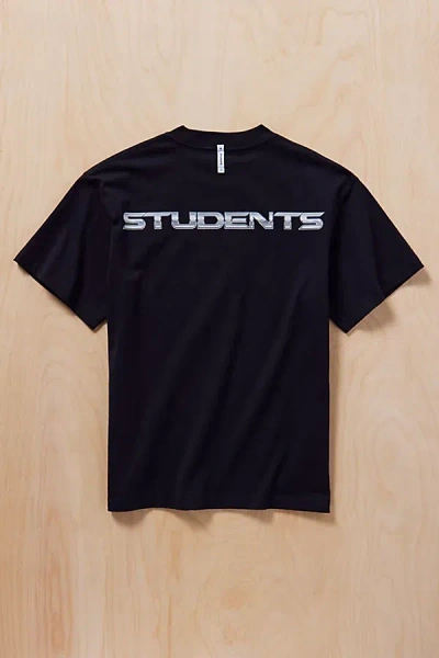 Students Golf Logo Graphic Tee In Black, Men's At Urban Outfitters
