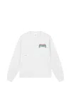 Students Golf Long-sleeve Printed T-shirt In White