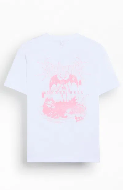 Students Golf Men's Bunker Hell T-shirt In White