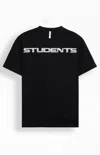 Students Golf Men's Solid Chrome T-shirt In Black In Multi