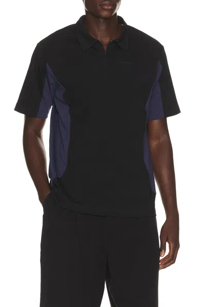 Students Golf Montrose Short Sleeve Polo Shirt In Black