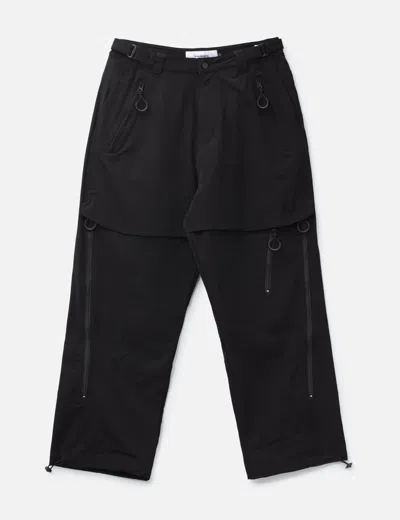 Students Golf Pacific Nylon Hiker Pants In Black