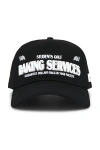 Students Golf Raking Services Snap Back Hat In Black