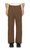Students Golf Studio Work Pants In Brown