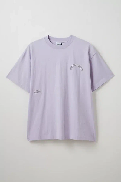 Students Golf University Graphic Tee In Wisteria, Men's At Urban Outfitters