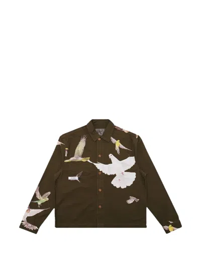 Students Golf Windmill Chore Shirt In Green