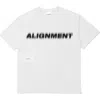 Students Oversize Alignment Graphic T-shirt In White