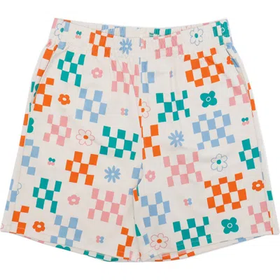 Students Summer Of Love Jersey Shorts In White