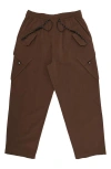 Students Wilcox Stretch Nylon Pants In Brown