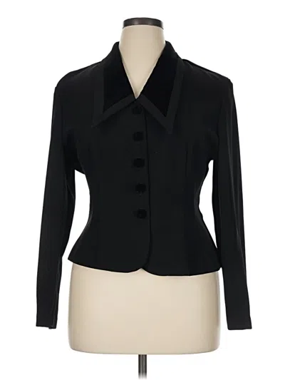 Pre-owned Studio 1 Blazer Jacket In Black