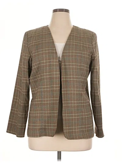 Pre-owned Studio 1 Blazer Jacket In Brown