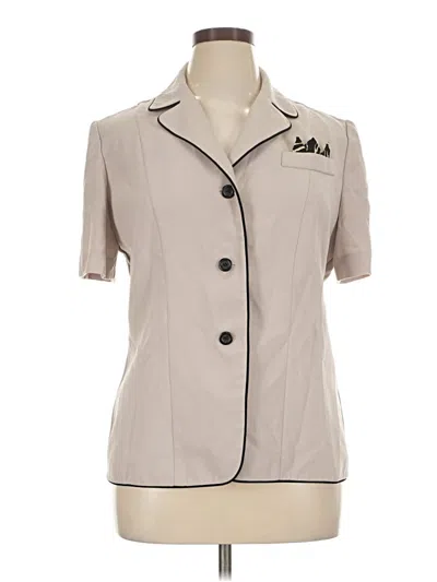 Pre-owned Studio 1 Blazer Jacket In Tan