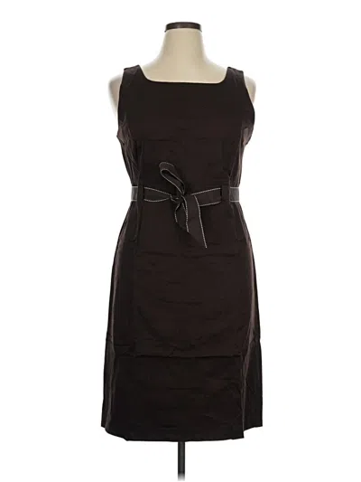 Pre-owned Studio 1 Casual Dress In Brown