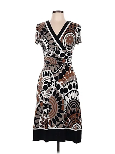 Pre-owned Studio 1 Casual Dress In Brown