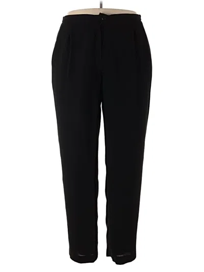 Pre-owned Studio 1 Casual Pants In Black
