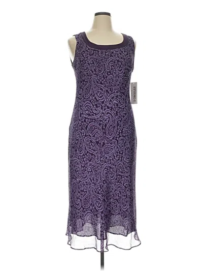 Pre-owned Studio 1 Cocktail Dress In Purple