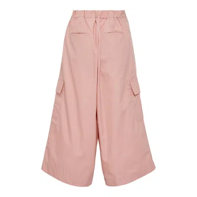 Studio 133 Biyan Cotton Wrapped Pants In Orange