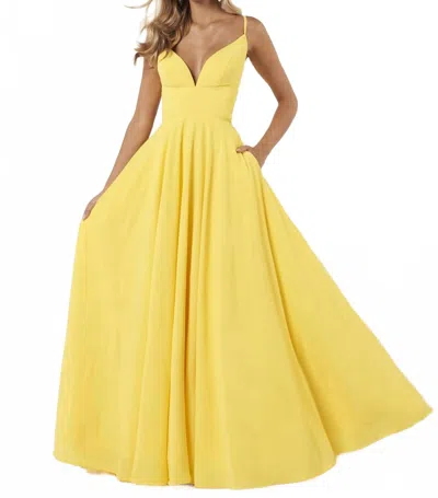 Studio 17 Women's Prom Dress In Bright Yellow