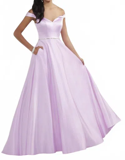 Studio 17 Women's Prom Dress In Lilac In Purple