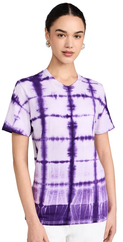 Studio 189 Hand Batik Cotton T-shirt Purple
