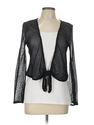 Pre-owned Studio 1940 Cardigan Sweater In Black