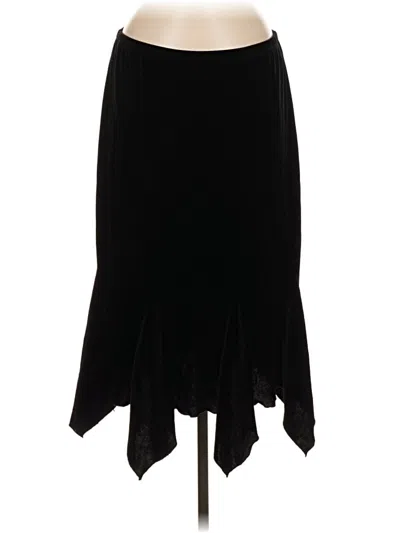 Pre-owned Studio 1940 Formal Skirt In Black