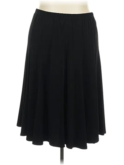 Pre-owned Studio 1940 Formal Skirt In Black