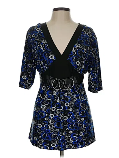 Pre-owned Studio 1940 Kimono In Blue